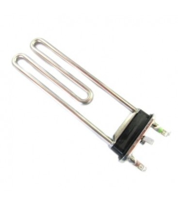 Resistencia lavadora Vestel 230V, 1850 w. 220 mm. bulbo y seguridad