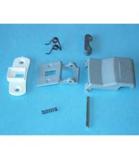 Kit completo maneta escotilla Zanussi gris, 680844