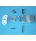 Kit completo maneta escotilla Zanussi gris, 680844