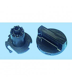 Conjunto mando + tapa programador marron Zanussi