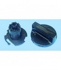 Conjunto mando + tapa programador marron Zanussi